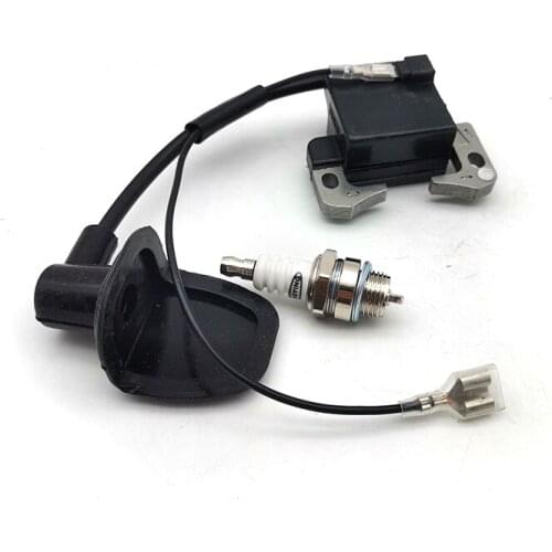 Motorcycle Spark Plug with Ignition Coil For 47cc 49cc Mini Moto Dirt Quad ATV Pocket Bike