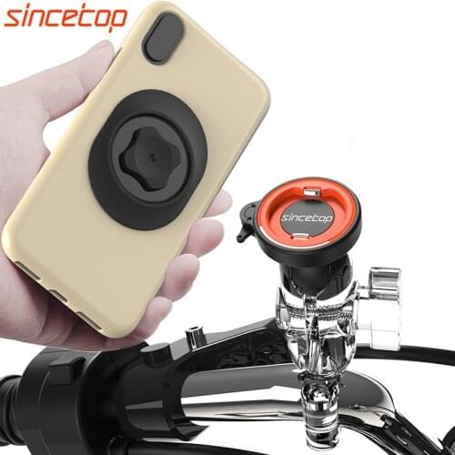 Universal 1 Inch Ball Motorcycle Mobile Phone Holder Bicycle Handlebar Socket Arm for Moto Quick Mount Stand Clamp Bracket