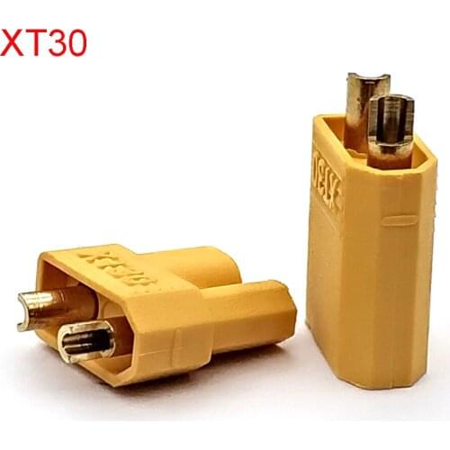 XT30 XT-30 XT30 T Plug Male Female Bullet Connectors Plugs For RC Lipo Battery Quadcopter Multicopter