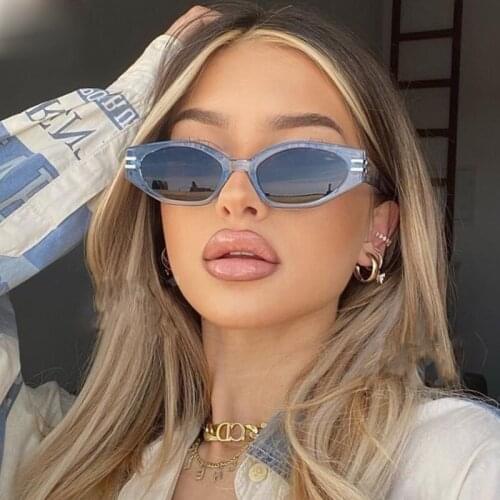 ONEVAN 2021 Vintage Women Sunglasses Small Retro Glasses Women/Men Leopard Eyeglasses Women Brand Designer Gafas De Sol Mujer