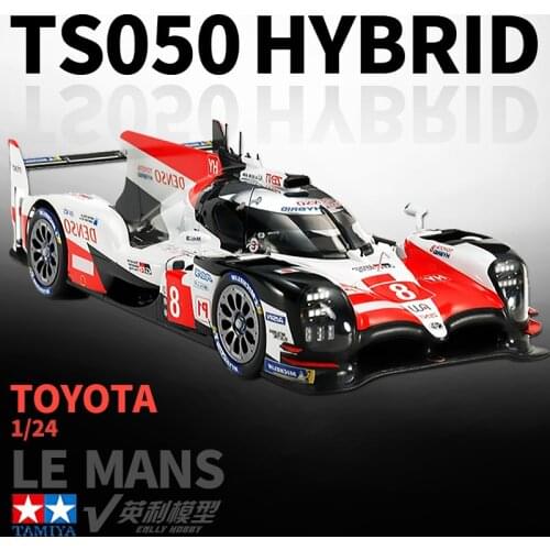 1/24 Tamiya Plastic Assembly Car Model Toy Toyota Gazoo Sports Car Racing TS050 HYBRID DIY Assembly Kit #24349