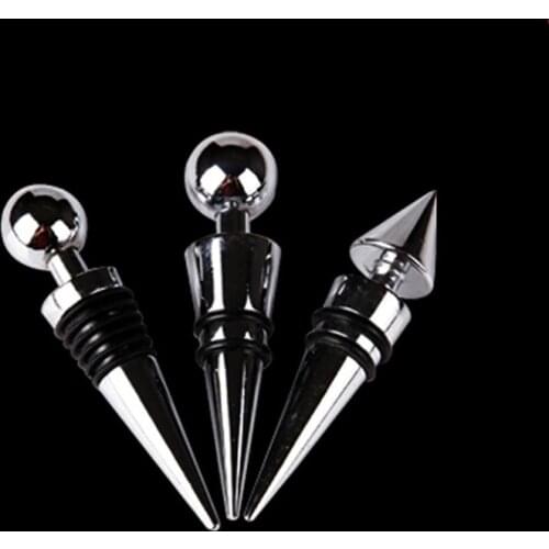 1PC Zinc Alloy Champagne Wine Stopper Kitchen Tools Bar Accessories for Bottle Beer Beverage Cork Vacuum Sealed Wedding Favor