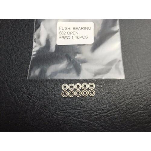 682 OPEN Bearing ABEC-1 10PCS 2x5x1.5 mm Miniature 682 Ball Bearings 618/2 OPEN