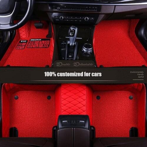 For Hyundai Elantra 2016 2015 2014 2013 2012 2011 2010 2009 2008 2007 Car Floor Mats Accessories Carpets Leather Interior Rugs