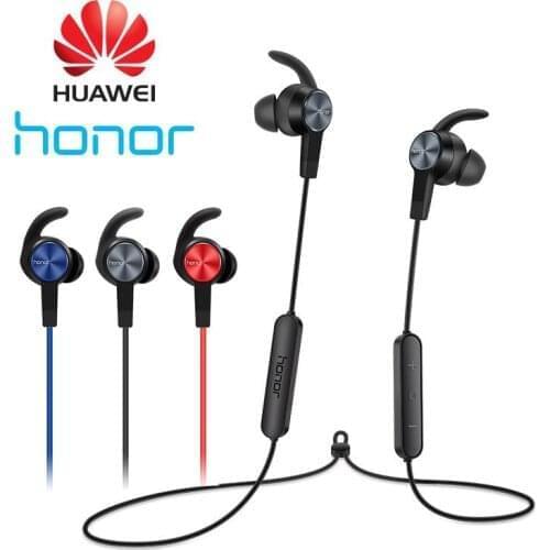 Huawei Honor xSport AM61 Bluetooth Headset IPX5 Waterproof BT4.1 Music Mic Control Wireless Earphones for Android IOS