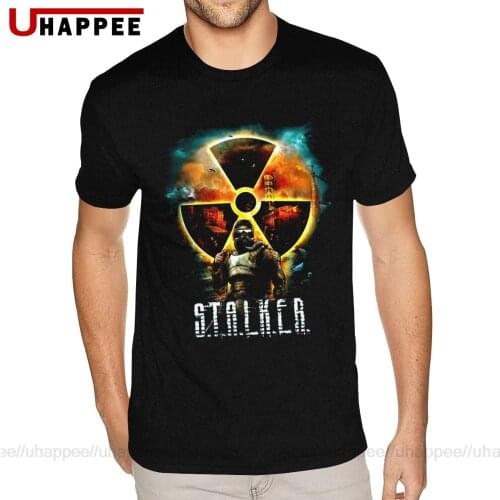 Pride Game Stalker Tee Shirt Mens Cheap Custom Short Sleeve Black Crew Neck Tees