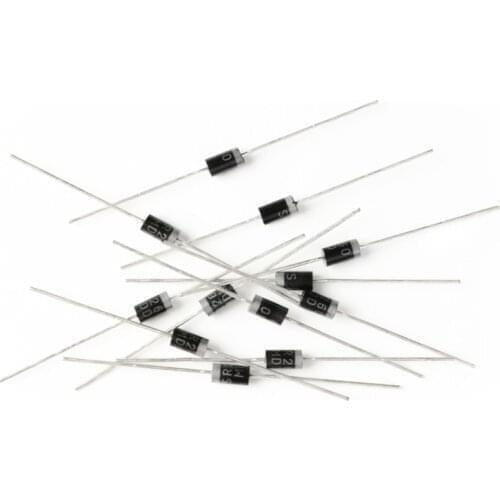 Diode 1N4001 1N4002 1N4004 1N4007 M1 M2 M4 M7 UF4004 UF4007 UF5402 UF5404 UF5406 UF5408 1N5817 1N5819 1N5822 1N5399