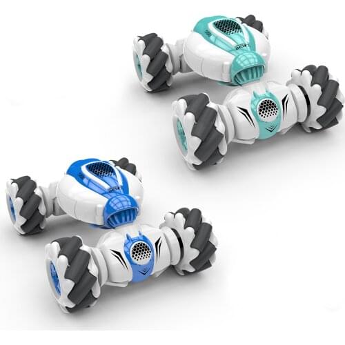 S-012 RC Stunt Car Remote Control Watch Gesture Sensor Deformable Electric Toy Cars 2.4GHz 4WD Off-road Vehicle Gift for Kids