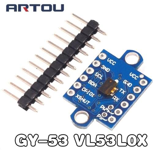 GY-53 VL53L0X laser ToF flight time Range sensor module Serial PWM output