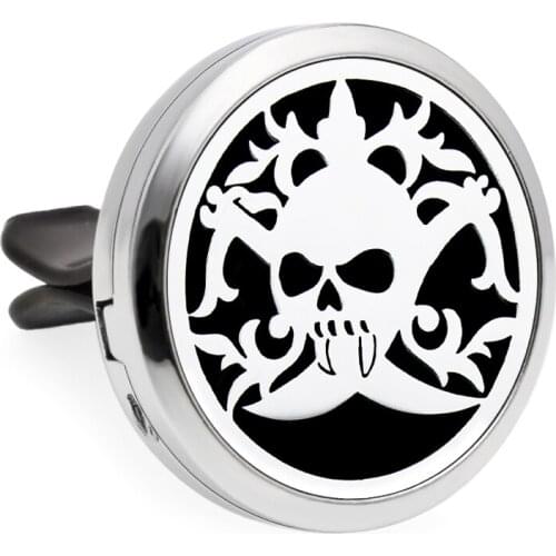 As gift wholesales tree of life Car vent clip Diffuser locket Essential Oil Perfume locket 30mm Magnetic medallion 10Pad random