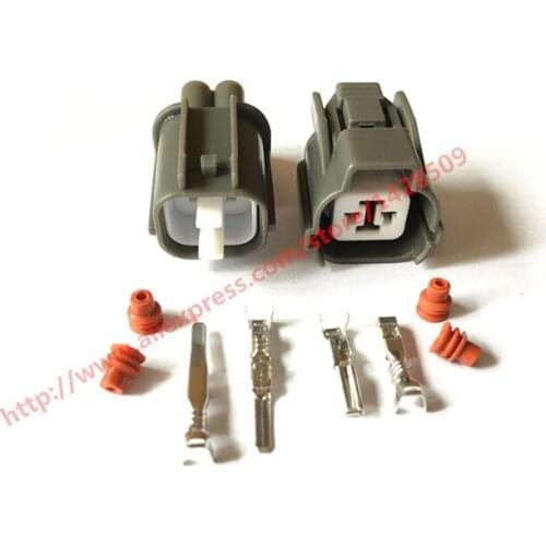 20 Set Sumitomo HW 2 Pin male female Rear door lock motor horn plug auto connector for BYD BUICK Honda CITY 6181-0070 6189-0129