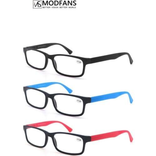 Women Reading Glasses For Men Square Classic Rubber Comfy Frame Unisex Eyeglasses Hyperopia With Degree +1 +1.5 +2 +2.5 +3 +3.5