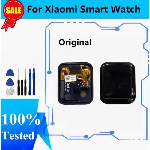 Original For Xiaomi Mi Smart Watch LCD Display Touch Screen Digitizer Assembly For Xiaomi Smart Watch LCD Screen Replacement
