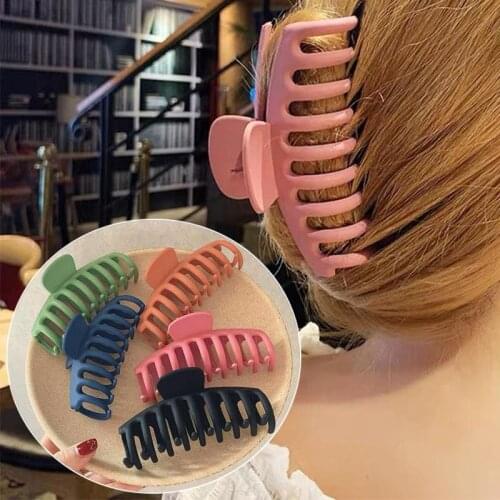 Plastic Large Size Claw Clip Hair Claw Hair Clamp Claw Clip Crab High Quality Hot Sale Hair Accessories New Arrival New Style