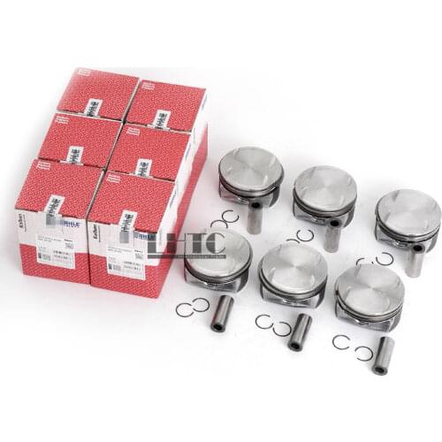 6x Piston & Ring 92.9mm 22mm For Mercedes-Benz CLK350 CLS350 C350 E350 GL450 3.5L V6 4.7L V8 M272 M273