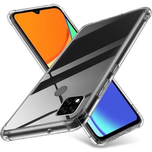 Shockproof Clear Phone Case For Xiaomi Redmi 9C Soft TPU Phone Back Cover for Xiaomi Redmi 9C
