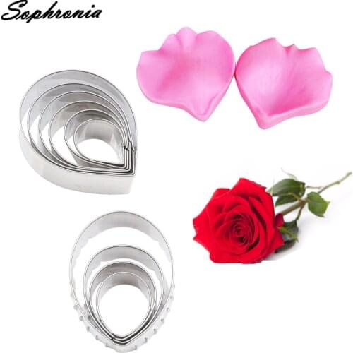 Diy Rose Veiner Silicone Mold Fondant Mould Leaf Cutter Cake Decorating Tools Chocolate Gumpaste,Sugarcraft Mold CS158