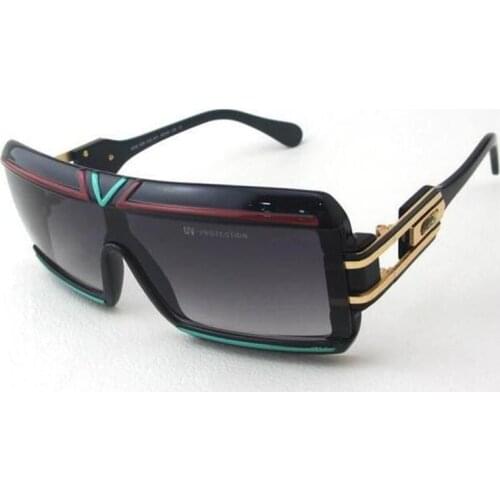 KAPELUS Brand sunglasses Hip-hop sunglasses for men and women Black conjoined sunglasses Hip-hop with large frame glasses 4024W