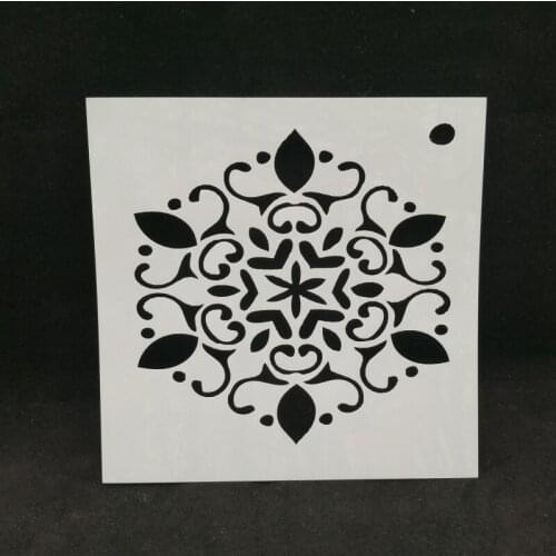 Retro flower Layering Stencils Drawing Color Spraying Stencil for Diy scrapbook/photo album coloring,painting stencil,home decor