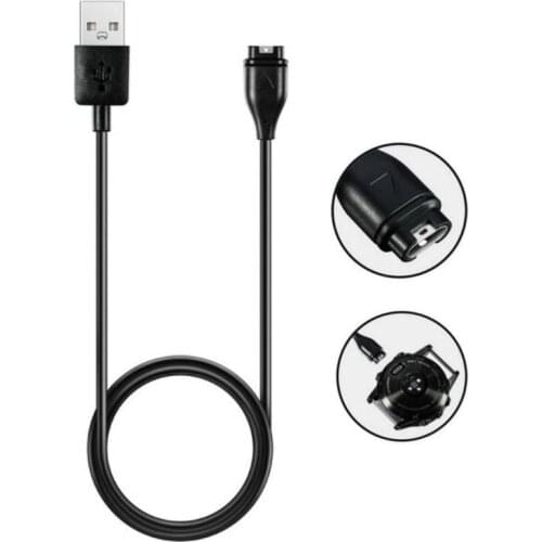 USB Charging Cable Cord Charger for Garmin Instinct Venu Fenix 5/6/5s/6s/5x/6x Vivoactive 3/4 Forerunner 945 935 245 245M 45 45S