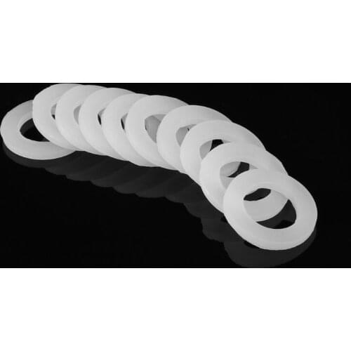 10pcs Bellows Pipe Seal Rings Hose Washers Water Silicone Gasket 1/2" 3/4" 1"