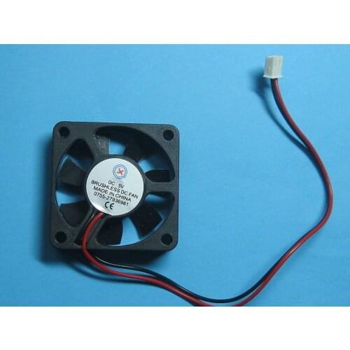 2 Pcs Brushless DC Cooling Fan 5V 4510S 7 Blade 45x45x10mm 2pin Sleeve-bearing