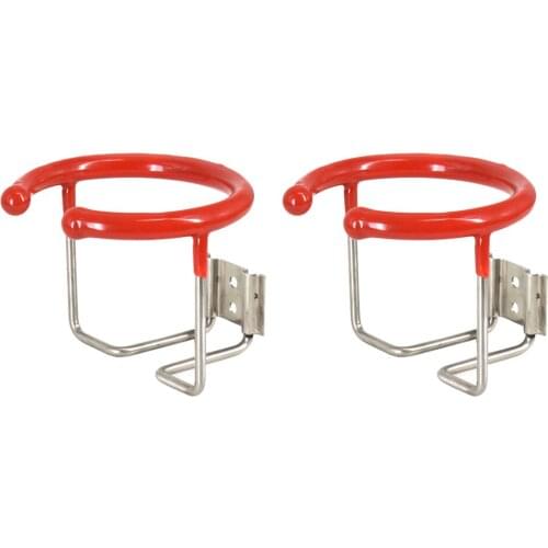 2x Universal Stainless Boat Ring Cup Drink Holder for Marine Yacht Truck RV