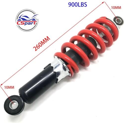 260MM Rear Shock 900LBS SDG CRF 110CC 125CC 140CC 150CC 200CC 250CC Dirt PIT BIKE