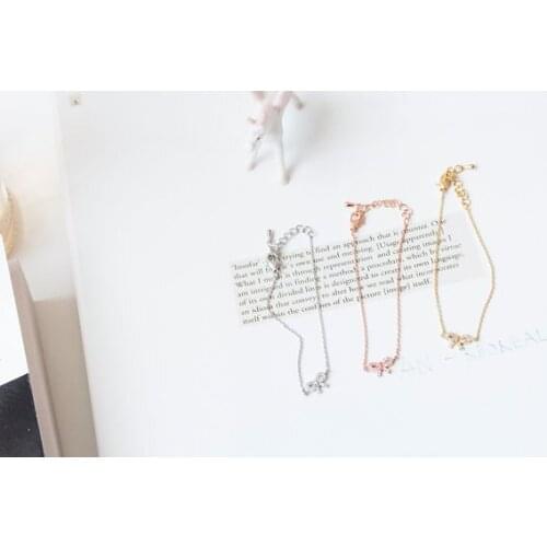 Bling Crystal Ribbon Bracelet -- Gold /Silver/Rose Gold 3 colors Free combination