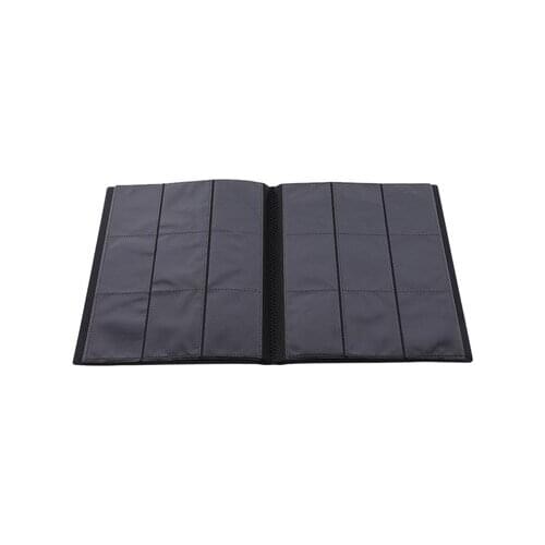 Black Cards Storage Album MGT Cards Book With 20 Pages Hold 360 Cards For Magic/PKM/FOW/YGO