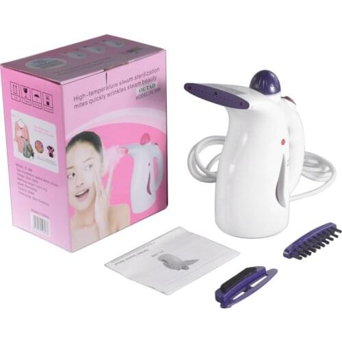 Multifunctional Portable Garment Steamer& Facial Steamming Clothes Mini Handheld Ironing Cleaning Machine Instrument Beauty