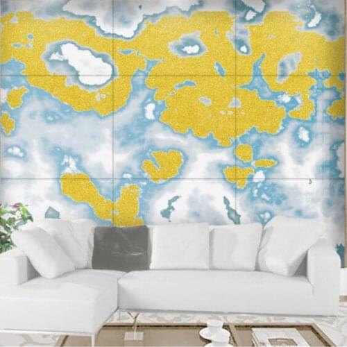 Custom Photo Wallpaper 3d Stone Wallpaper Chinese Ink Mosaic Marble Living Room Decorating Ideas TV Room Furniture Room Decor