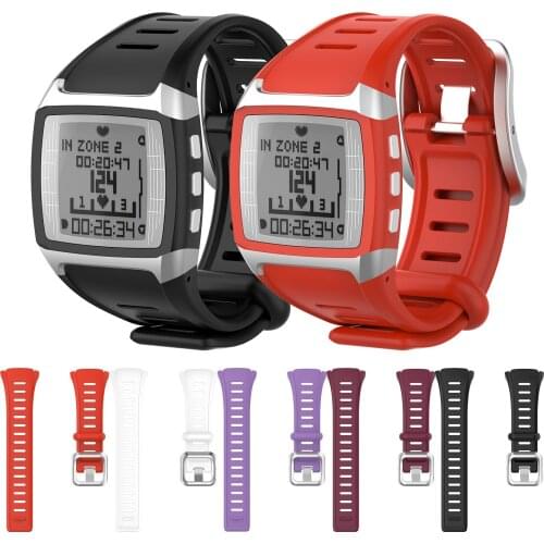 Fashion Silicone Sport Wristband Strap Watch Band for Polar FT60 Smart Fitness Tracker Watch Replacement Accessories for Polar