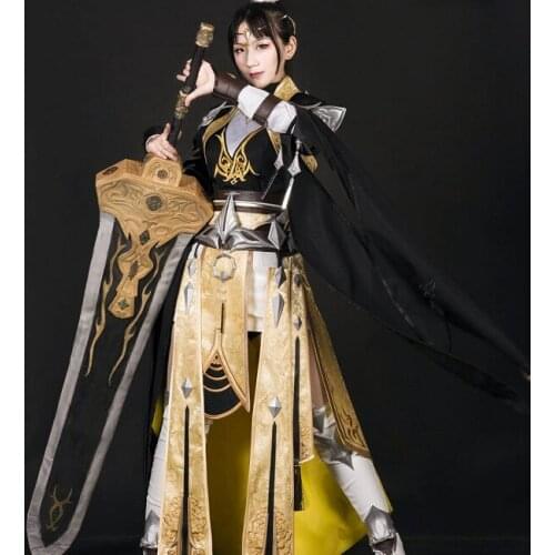 Ru Feng Senior Sister Jian Wang III Adult Women Cang Jian Group Anime Cosplay Costume Hanfu Female Full Set DHL free shipping