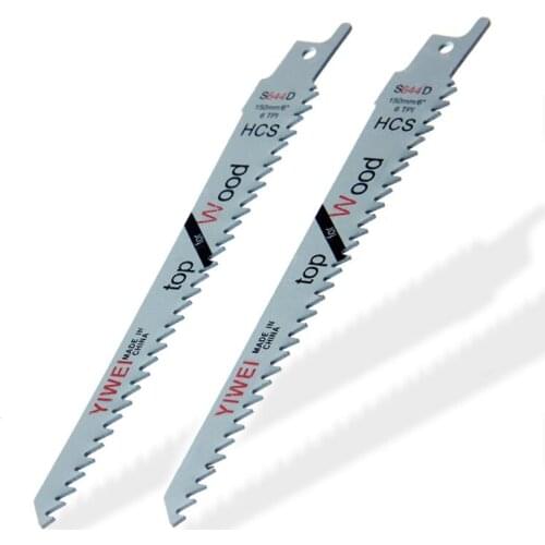 2PCS Reciprocating Sabre Saw S644D Jig Saw 200mm Blade T Shank For Woodworking