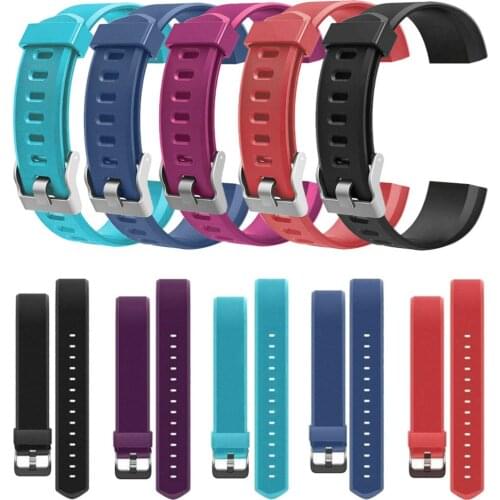 For ID115 Plus Silicone Strap Replacement Watch Wrist Band Fashion Sport Adjustable Watchbands For ID115 Plus Smart Watches