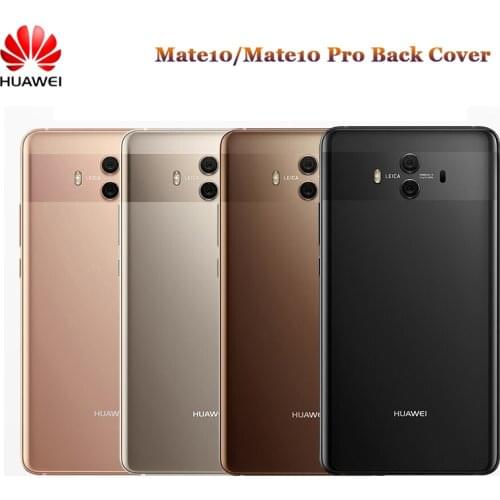 Phone Back Replacement Cover Original For Huawei Mate10 Mate 10 Pro Glass Rear Door Housing Panel Case With Camera Lens +Sticker