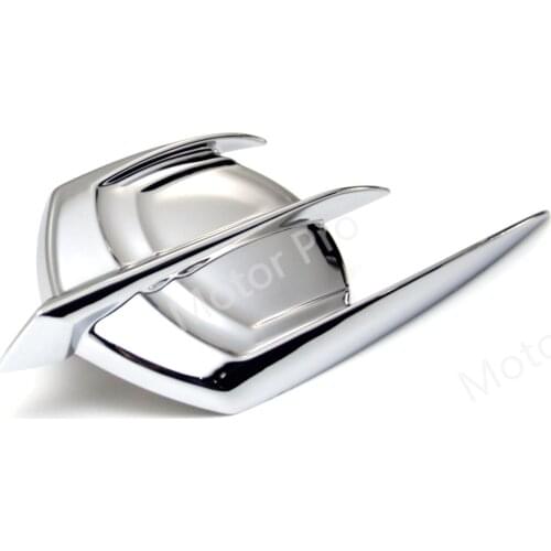 GOLD WING GL1800 Decoration Side Fairing Emblem Cover for HONDA GL 1800 2012 - 2017 Chrome Accessories Case 2014 2015 2016