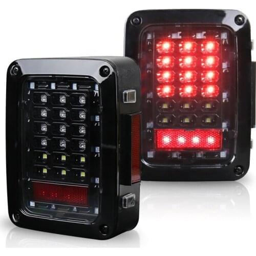 Auto Lighting System Led Tail Light With Turn Signal Running Brake Reverse Drive Light Fit For Jeep Wrangler