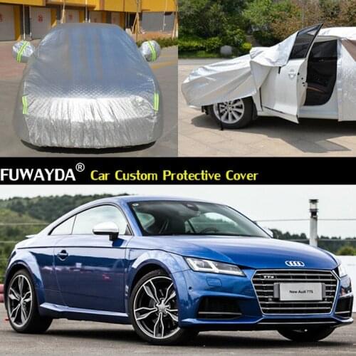 Free shipping!!! Car Covers Anti UV Snow Rain Scratch Resistant Automatic Car Covers For Audi TTS