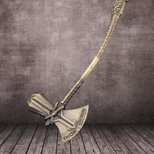 Infinity-War Weapon-Stormbreaker Hammer Keychain Fashion Car Bag Metal Thor Axe Pendant Accessories Man Jewelry Fans Gift