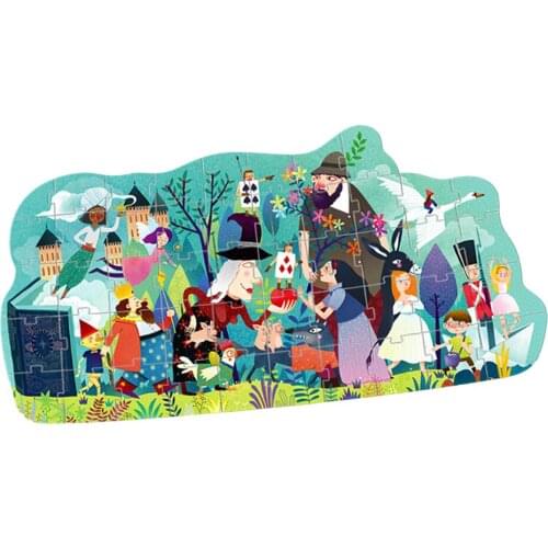 Paper Jigsaw Puzzles - Fairy Tale Parade - Toddler Brain Developmental Toys