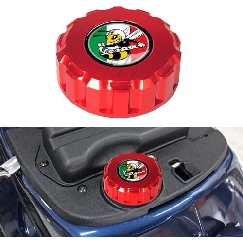 Motorcycle Gas Oil Cap Case for Piaggio VESPA GTS GTV LX Primavera Sprint 125 150 250 300 300ie