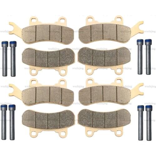 Sintered Brake Pad set fit Can Am CAN-AM Maverick X3 Max Turbo R 2017 2018 2019 Front Rear 17 18 19 Ryker 600 900 cc