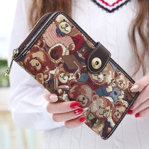 Long wallet women phone bag 2021 Fashionable purses and handbags luxury designer wallets for women pokemon purse cartoon Clutch