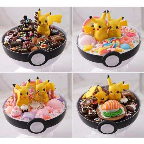 Takara Tomy Pokemon Action figure Pokemon ball XY Figures Pikachu Handcraft DIY Model Toys Brinquedos Girlfriend Christmas Gifts