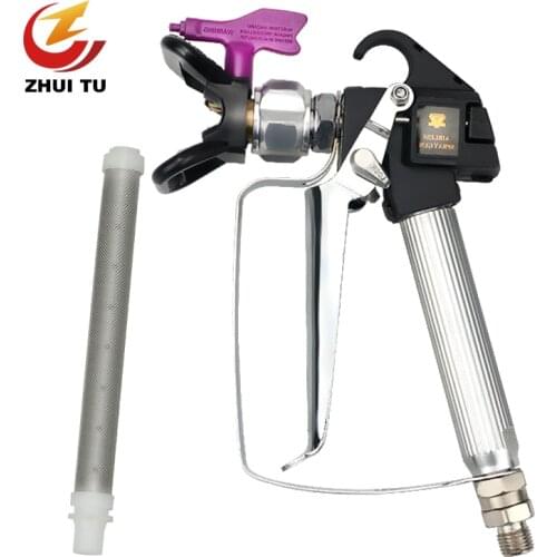 3600PSI High Pressure Airless Paint Spray Gun +517 Spray Tip + Nozzle Guard for Wagner Titan Pump Sprayer Spraying Machine Hot