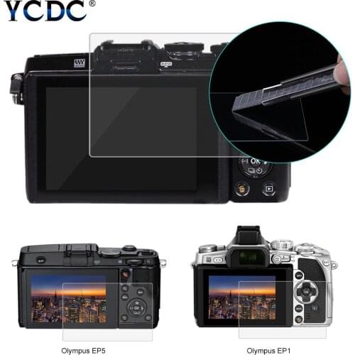 HD Optical Glass LCD Screen Protector Film For Olympus E-M10 / E-P5 / E-PL7 / E-PL9/ E-PL8 / EM10-2 / EM10 / PEN-F Camera