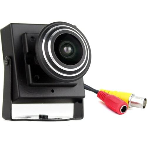 SMTKEY 1.8mm Lens Wide View 1000TVL CVBS Analog MINI Metal Color CCTV Security Camera