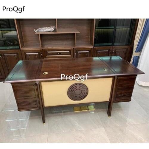 Prodgf 1Pcs A Set Chinese Boss Like River House Office Table Desk(no chair)
